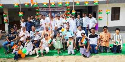 बिलासपुर में स्थित श्री गुजराती समाज भवन में 15 अगस्त को हर्षोल्लास के साथ स्वतंत्रता दिवस मनाया गया।