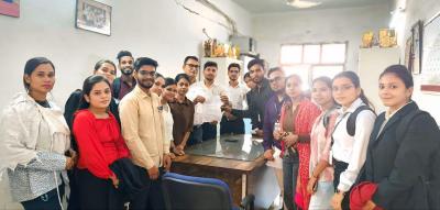 NSUI की बड़ी जीत: जिला अध्यक्ष शांतनु झा के निर्देश पर एल.एल.बी. परीक्षा तिथियों में बदलाव, DSW सहित विवि प्रशासन का जताया आभार।