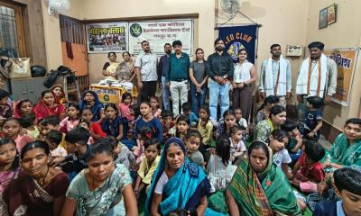 स्पर्श एक कोशिश वेल्फेयर ट्रस्ट रायपुर और लियो क्लब ऑफ रायपुर ग्रेटर द्वारा संयुक्त रूप से "स्वर्ण प्राशन और महतारी सम्मान कार्यक्रम" का आयोजन किया गया।