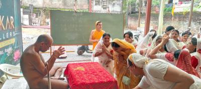श्री दिगंबर जैन बड़ा मंदिर समयोपदेश वर्षायोग में मुनिश्री आगम सागर जी महाराज के सानिध्य में संपन्न हुए पावन अनुष्ठान, मुनि श्री ने दान के सर्वोच्च स्वरूप और चरित्र की महत्ता पर विशेष प्रकाश।