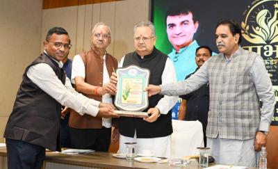 अजय काले को 'समाज निर्माण गौरव सम्मान'