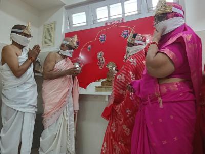 विवेकानंद नगर स्थित श्री संभवनाथ जिनालय में भक्तिभाव से मनाया पार्श्वनाथ भगवान का मोक्ष निर्वाण कल्याण महोत्सव।