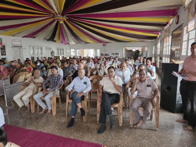धर्म नगरी रायपुर में श्री हीरसूरी आराधना भवन, भैरव सोसायटी में धार्मिक प्रवचन संपन्न।