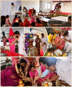 नवकार नगर स्थित श्री मुनिसुव्रत स्वामी जिनालय एवं मणिधारी दादाबाड़ी में कलश स्थापना, अखंड ज्योत और दादा गुरुदेव की प्रतिमा स्थापना के साथ 11 दिवसीय इक्तीसा महोत्सव का शुभारंभ।