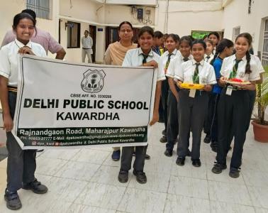 दिल्ली पब्लिक स्कूल, महाराजपुर, कवर्धा में रक्षाबंधन पर विशेष सभा एवं विविध गतिविधियों का आयोजन।