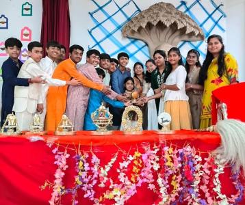 विचक्षण जैन विद्यापीठ में धूमधाम से मनाया गया भगवान महावीर जन्म वाचन समारोह।